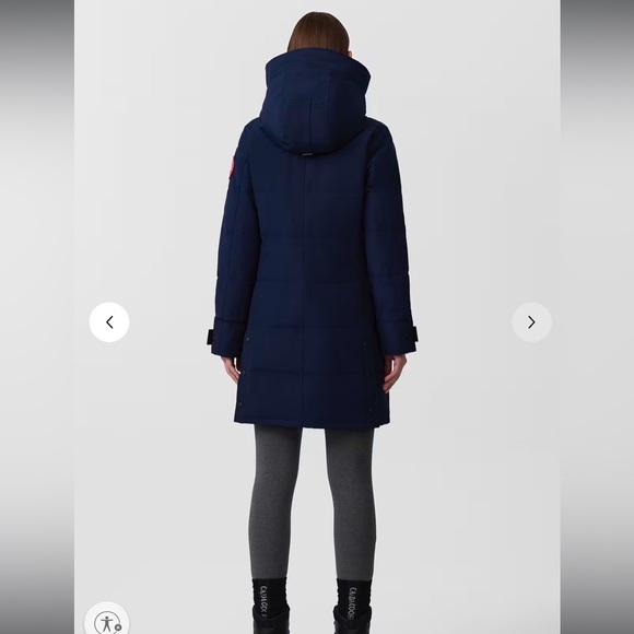 Canada Goose Shelburne Parka Atlantic Navy Small - Picture 3 of 16